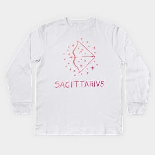 Sagittarius 3 Kids Long Sleeve T-Shirt